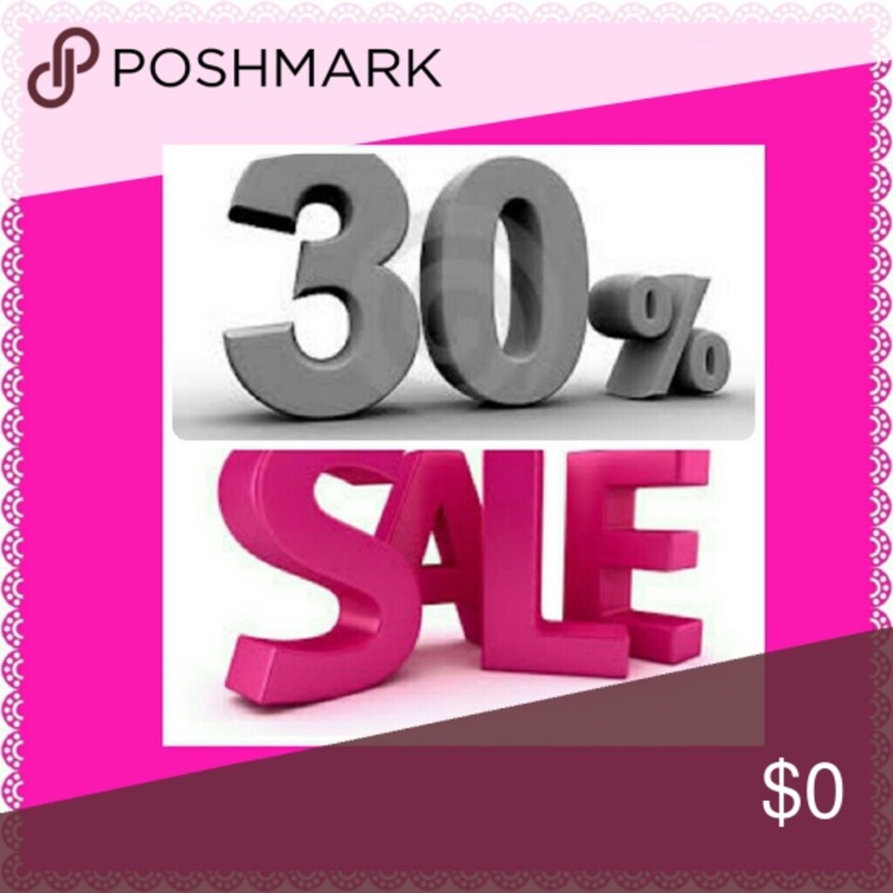 Buy three items and get 30% off